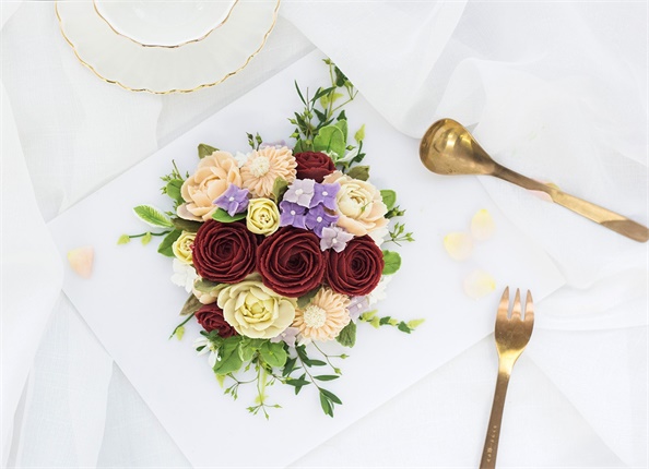 日韩裱花蛋糕作品一