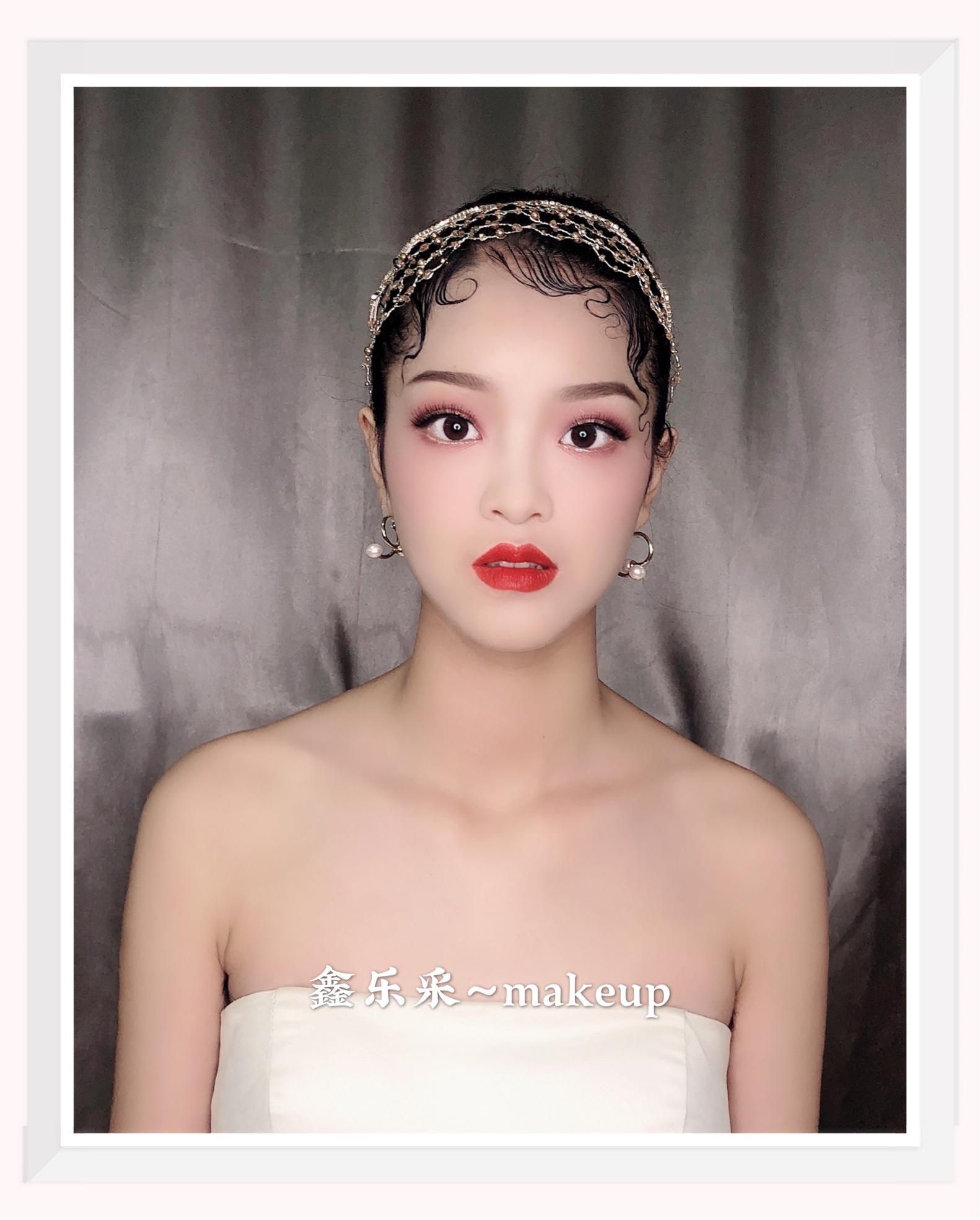 学员作品——化妆