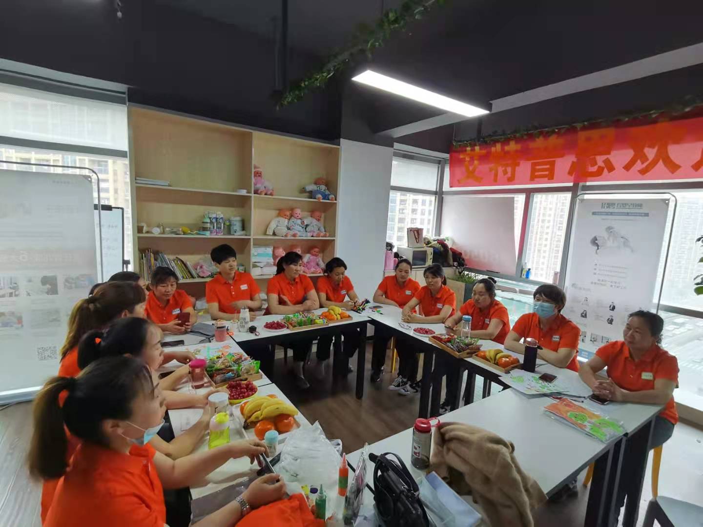 收纳整理师培训班上课现场一