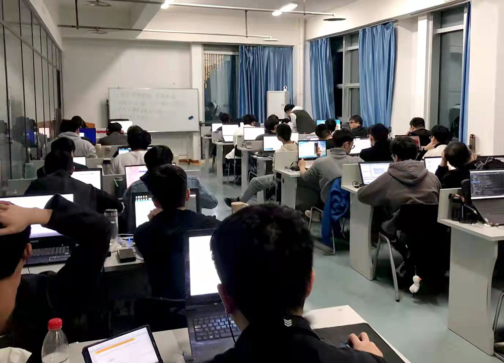 上课现场