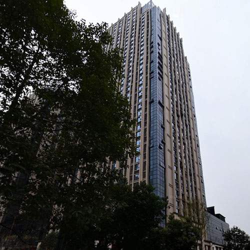 学校所在的商业楼