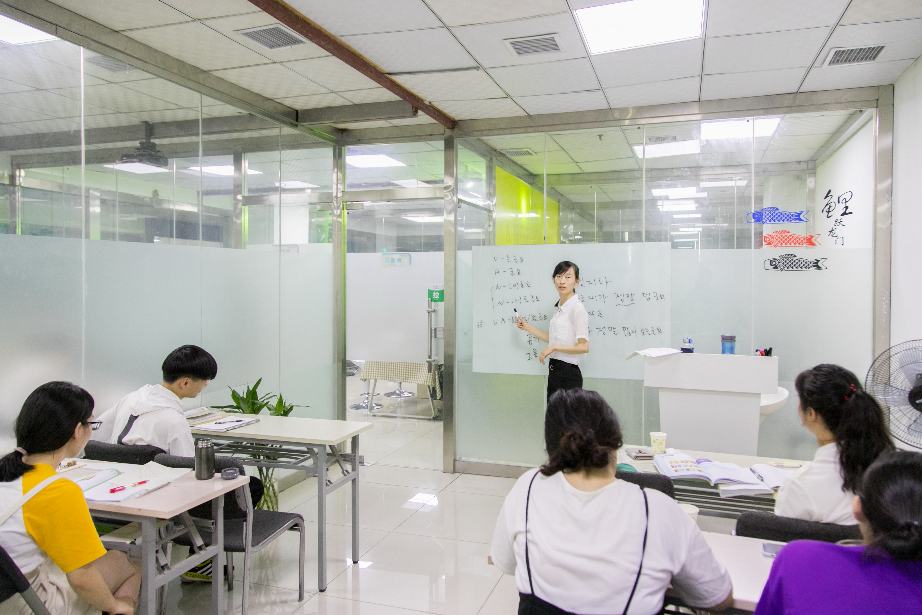 授课现场