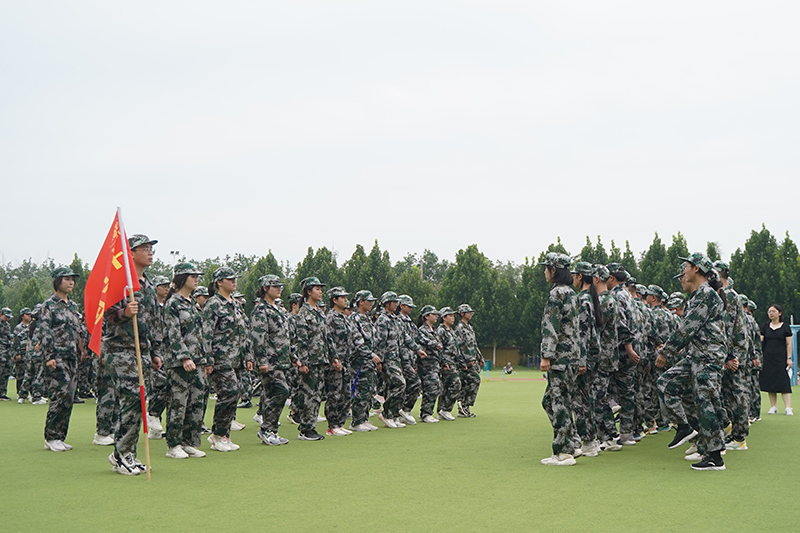 军训现场