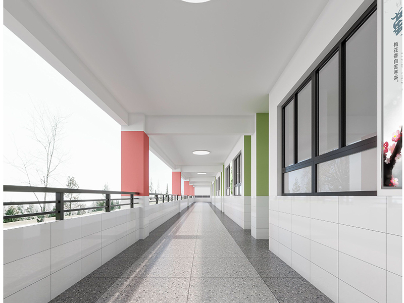 校园走廊