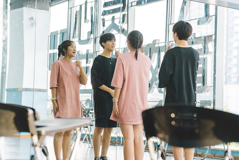 播音专业教学现场