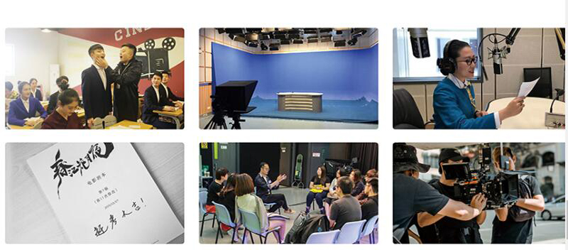 播音主持班学员风采