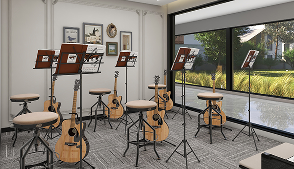 吉他培训室