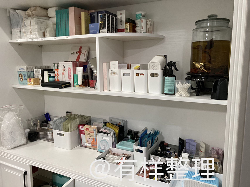 柜子整理后