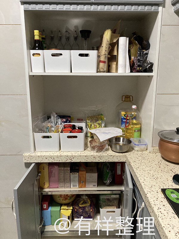 橱柜整理后